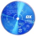 Ox Tools Ultimate Cuts All Tiles 4.5'' Diamond Blade - 5/8'' Bore OX-UCT-4.5